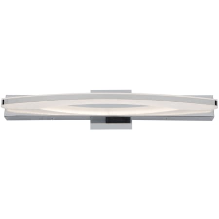 Rogue Decor 611070 Chrome Sydney Single Light 21 3/4 quot Wide Integrated