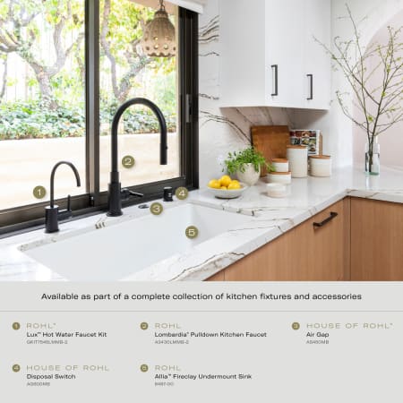 A large image of the Rohl AS450 Infographic