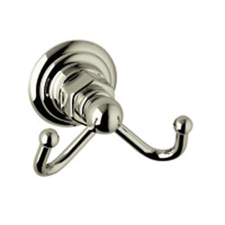 Rohl ROT7DPN Polished Nickel Country Double Robe Hook - Faucet.com