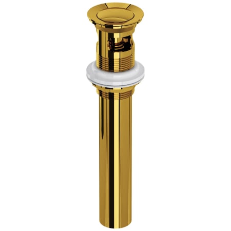 A large image of the Rohl 0127DOF Unlacquered Brass