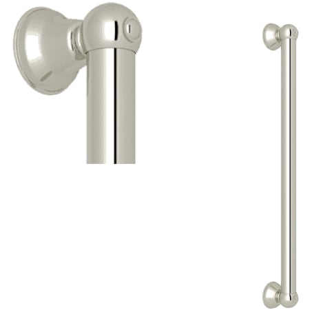 A large image of the Rohl 1251 Polished Nickel