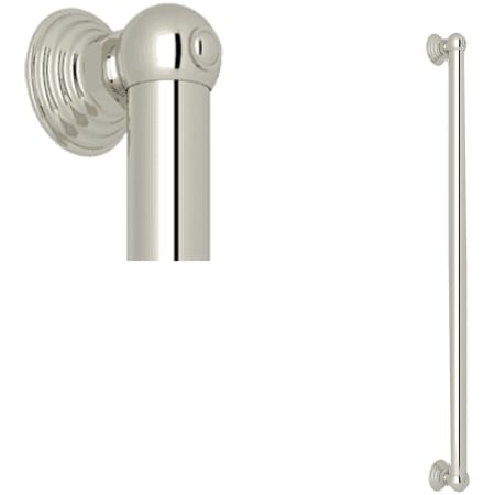 A large image of the Rohl 1261 Polished Nickel