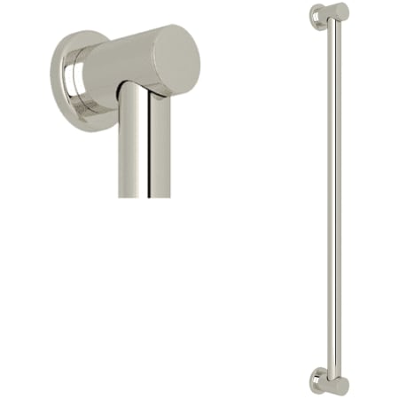 A large image of the Rohl 1267 Polished Nickel