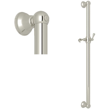A large image of the Rohl 1270 Polished Nickel