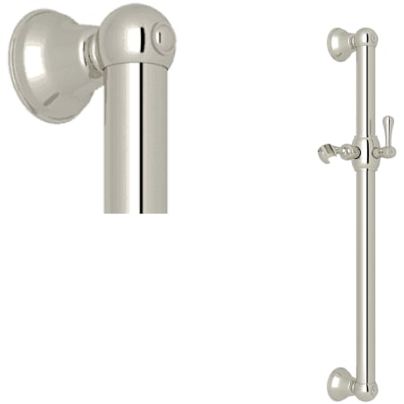 A large image of the Rohl 1271 Polished Nickel