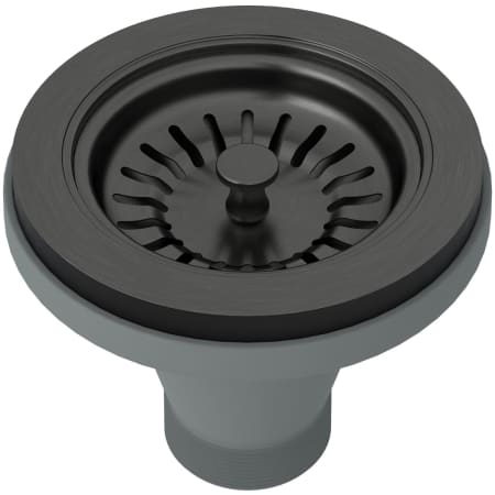 A large image of the Rohl 735 Black Stainless Steel