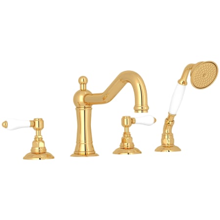 A large image of the Rohl A1404LP Italian Brass