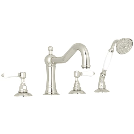 A large image of the Rohl A1404LP Polished Nickel