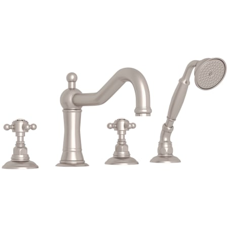 A large image of the Rohl A1404XC Satin Nickel