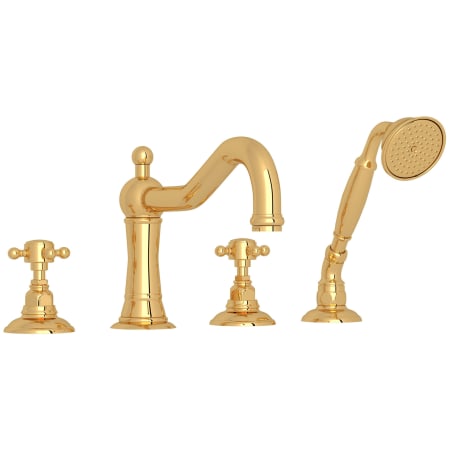 A large image of the Rohl A1404XM Italian Brass