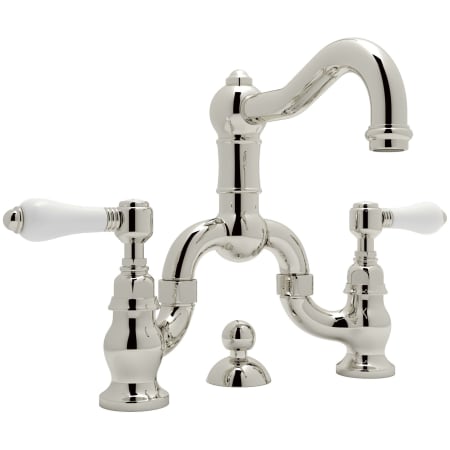 A large image of the Rohl A1419LP-2 Polished Nickel