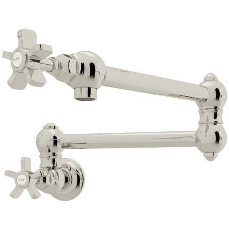 A large image of the Rohl A1451X-2 Polished Nickel