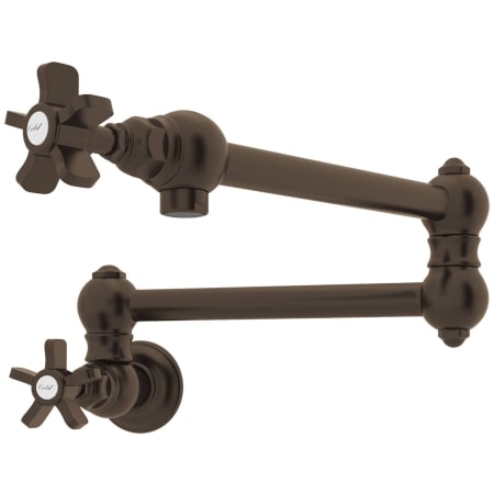 A large image of the Rohl A1451X-2 Tuscan Brass
