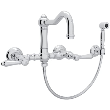 A large image of the Rohl A1456LMWS-2 Polished Chrome
