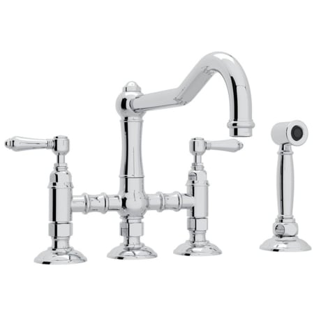 A large image of the Rohl A1458LMWS-2 Polished Chrome