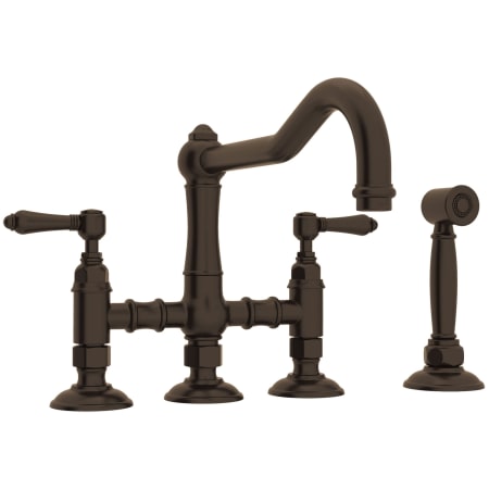 A large image of the Rohl A1458LMWS-2 Tuscan Brass