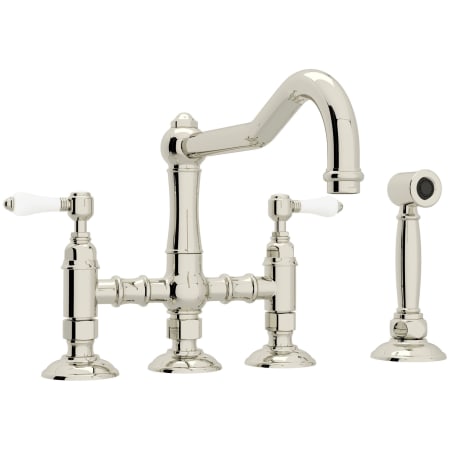 A large image of the Rohl A1458LPWS-2 Polished Nickel