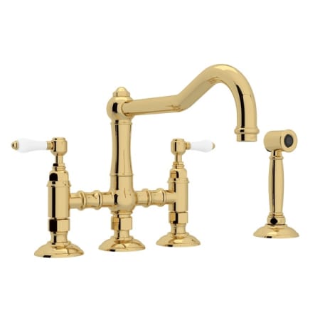 Rohl A1458LPWSULB-2 Unlacquered Brass Acqui 1.5 GPM ...