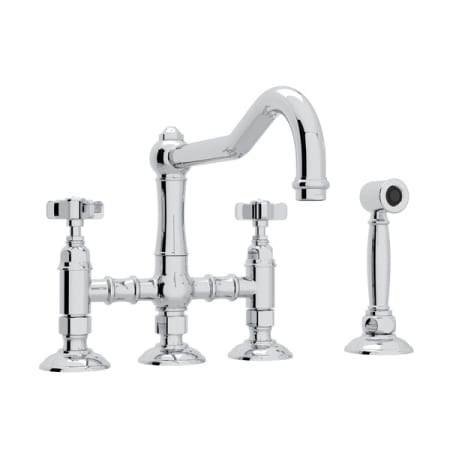 A large image of the Rohl A1458XWS-2 Polished Chrome