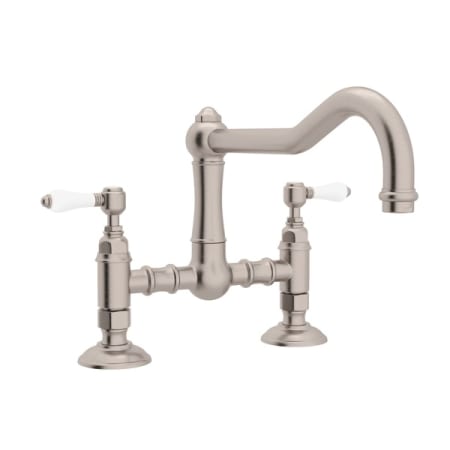 Rohl A1459LPSTN-2 Satin Nickel Italian Kitchen Acqui 1.8 ...