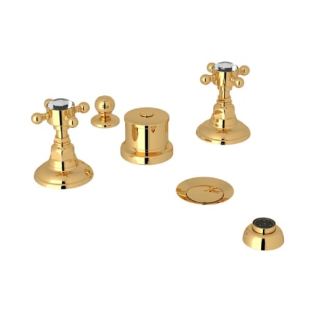 A large image of the Rohl A1460XC Italian Brass
