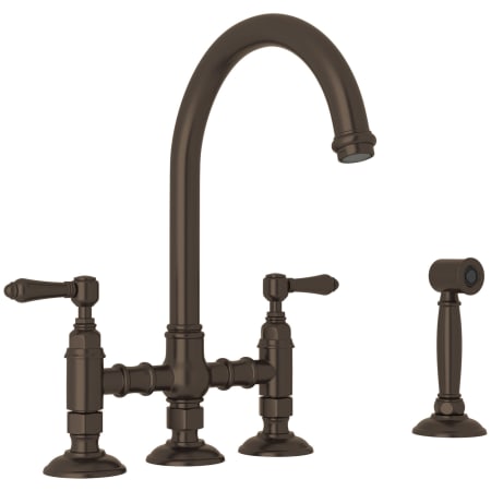 A large image of the Rohl A1461LMWS-2 Tuscan Brass