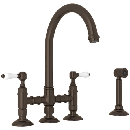 A large image of the Rohl A1461LPWS-2 Tuscan Brass