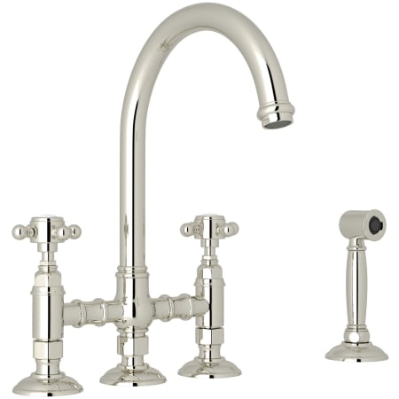 A large image of the Rohl A1461XMWS-2 Polished Nickel