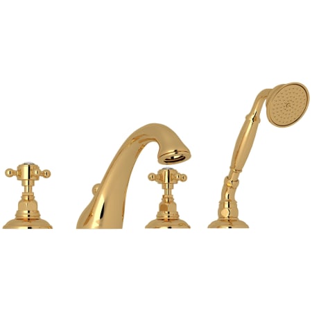A large image of the Rohl A1464XC Italian Brass