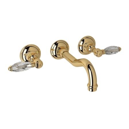 A large image of the Rohl A1477LC-2 Italian Brass
