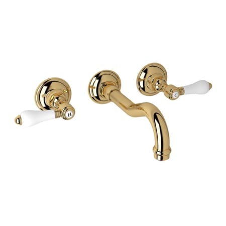 A large image of the Rohl A1477LP-2 Italian Brass