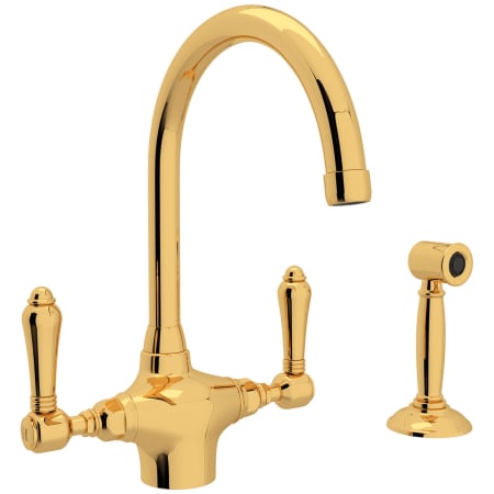 A large image of the Rohl A1676LMWS-2 Italian Brass