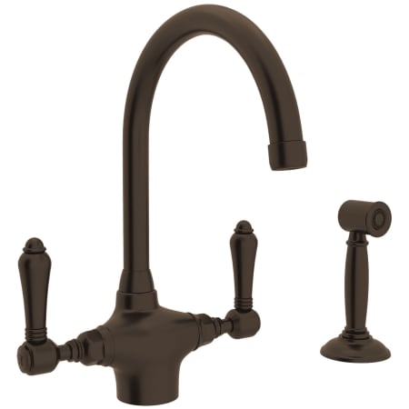 A large image of the Rohl A1676LMWS-2 Tuscan Brass