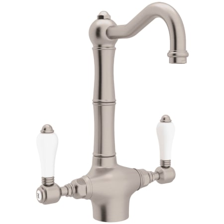 A large image of the Rohl A1680LP-2 Satin Nickel