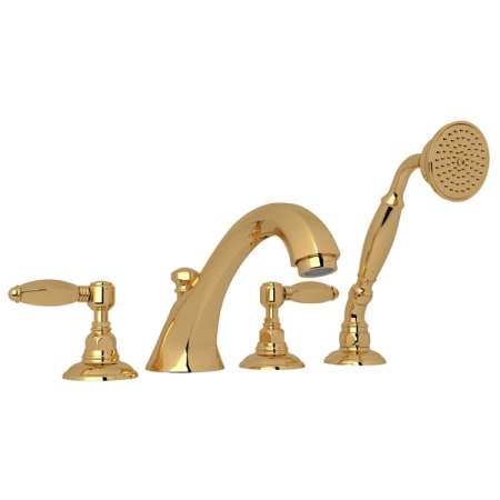 A large image of the Rohl A1804LH Italian Brass