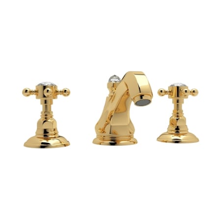 A large image of the Rohl A1808XC-2 Italian Brass