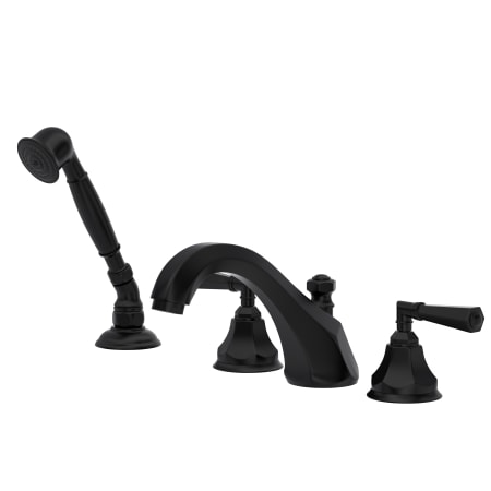 A large image of the Rohl A1904LM Matte Black