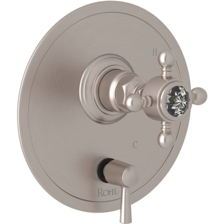 A large image of the Rohl A2410NXC Satin Nickel