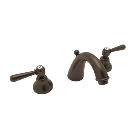 Rohl A2707lmtcb 2 Tuscan Brass Verona Widespread Bathroom Faucet