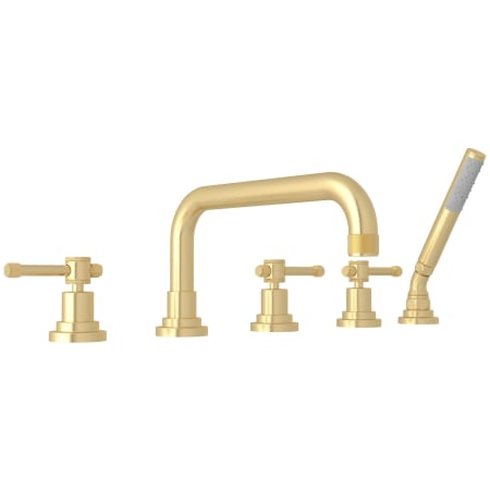 A large image of the Rohl A3314IL Satin Unlacquered Brass