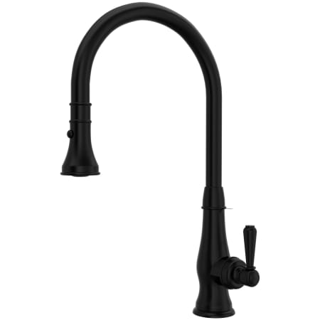 A large image of the Rohl A3420LM-2 Matte Black