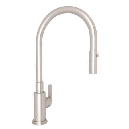 Rohl A3430LMSTN-2 Satin Nickel Lombardia 1.8 GPM Single ...