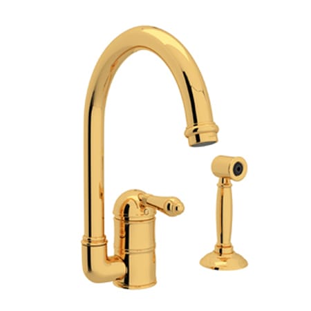 A large image of the Rohl A3606LMWS-2 Inca Brass