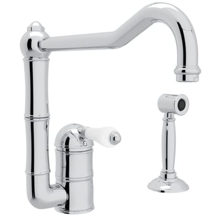 A large image of the Rohl A3608/11LPWS-2 Polished Chrome