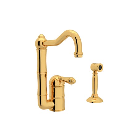 A large image of the Rohl A3608/6.5LMWS-2 Inca Brass