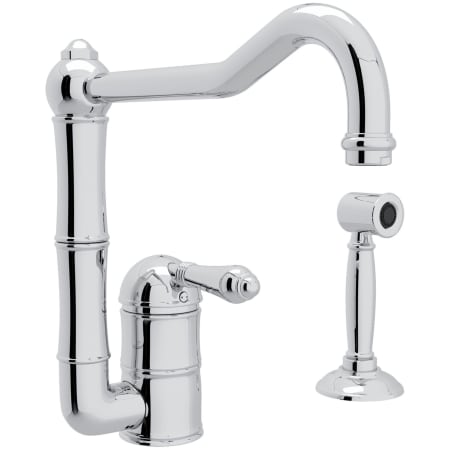 A large image of the Rohl A3608LMWS-2 Polished Chrome