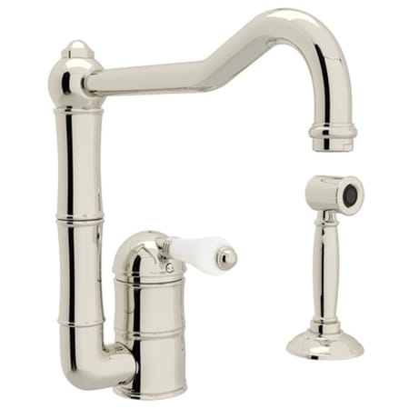 A large image of the Rohl A3608LPWS-2 Polished Nickel