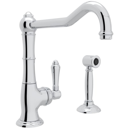 A large image of the Rohl A3650/11LMWS-2 Polished Chrome