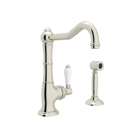 A large image of the Rohl A3650/6.5LPWS-2 Polished Nickel