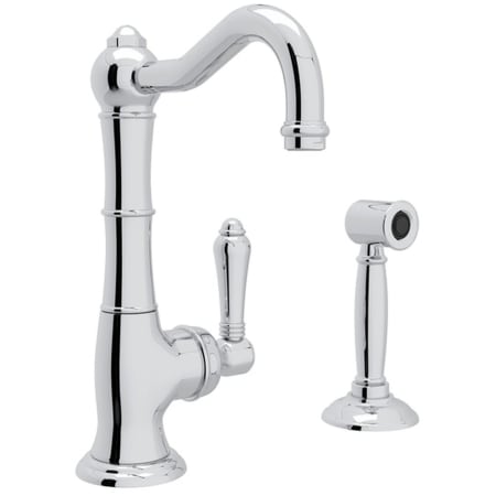 A large image of the Rohl A3650LMWS-2 Polished Chrome
